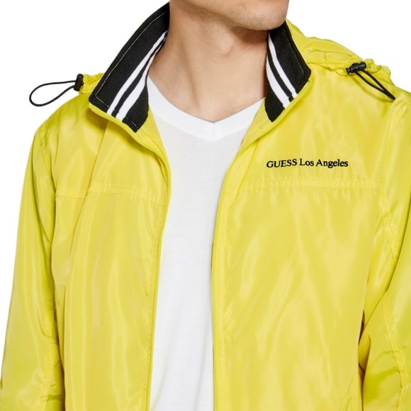 NEW GUESS Payton Hooded Men's Windbreaker SZ XXL - Picture 3 of 8